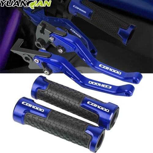 For Honda CBF1000 A 2010 2011 2012 2013 Motorcycle Accessories Short style Brake Clutch Levers Handlebar Hand Grips ends CBF1000