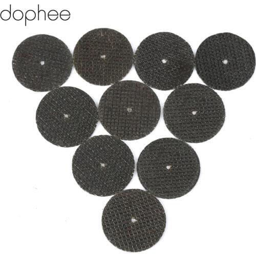 Dophee 50pcs Dremel Accessories Abrasive Tools 32mm Resin Fiber Cutting Discs Cut Off Wheel Discs for Rotary tools Grindeing