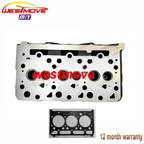 Cylinder head for KUBOTA engine : D1403 with gasket