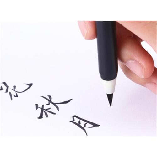 Chinese Calligraphy Brushes 1pcs write directly soft brush pen school student stationery supplies