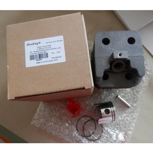 36MM 328 CYLINDER KIT FITS TANAKA SUM328 2 CYCLE BRUSHCUTTER ZYLINDER PISTON RING CLIPS PIN ASSY WEEDEATER STRIMMER PARTS