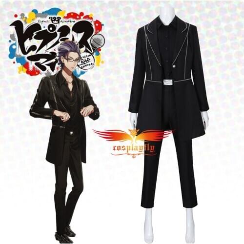 Anime Voice Actor Division Rap Battle DRB Rio Tsutsujimori Rosho Cosplay Costume Adult Women Men Uniform Jacket Pants Halloween