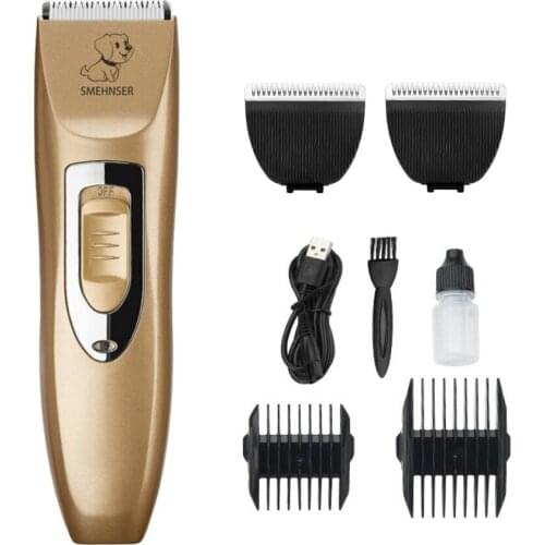 Professional Pet Cat Dog Hair Trimmer Rechargeable Animals Carving Hair Clipper Dog Grooming Clippers Styling Tools