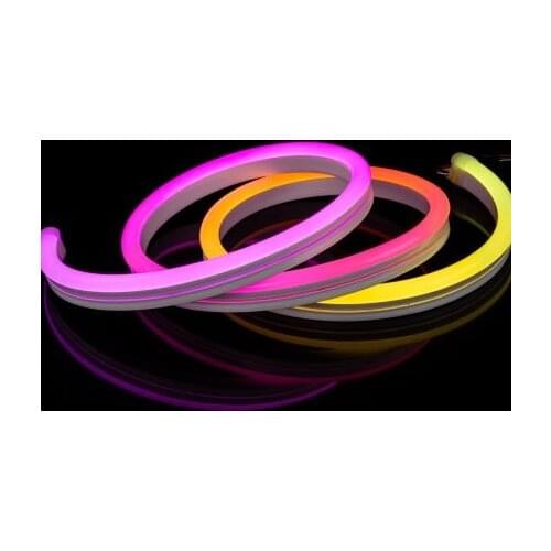 WS2812B/WS2811/WS2815 LED Addressable Pixel Neon Rope; RGB Full Color Pixel TD1023 Silica Neon Tube IP67 Waterproof DC5V 12V