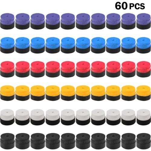Tennis Racket Grips Anti-skid Badminton Racquet Grips Vibration Overgrip Sweatband