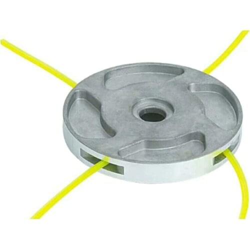 Universal Alloy Head Grass Strimmer Head Lawn Mower Accessory with 4 Cables Hardware Tools new