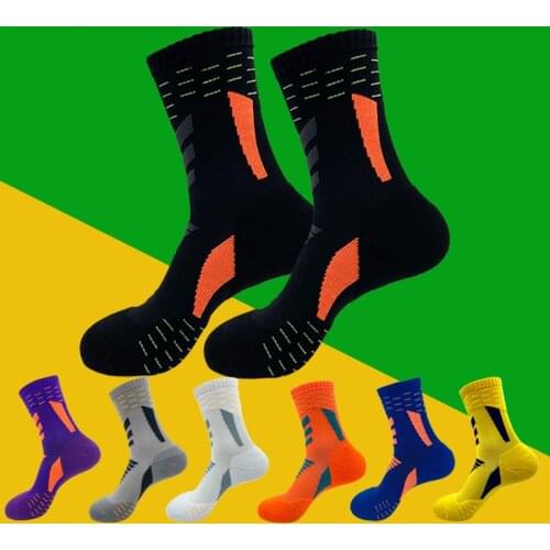 Cycling Socks Compression Women Mens Thigh High Soccer Running Sport