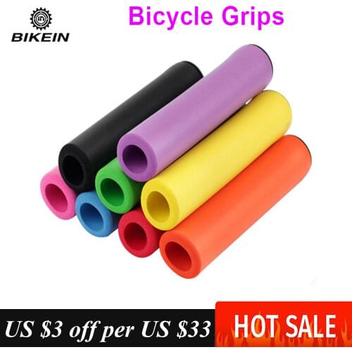 2pcs/Pair Bicycle Grip Handlebar End Cap MTB Mountain Handlebar Cover Grips End Plugs Anti-Slip For Bike Handlebar Accessories