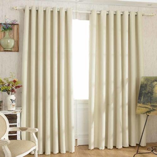 Faux Linen Blackout Curtains for Living Room Home Decor Window Curtains for Bedroom Rideaux Window Customized