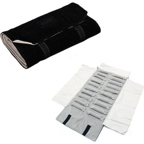 Women Luxury Jewelry Roll Storage Bag Lady Rings Earrings Necklace Organizer Portable Cloth Bags