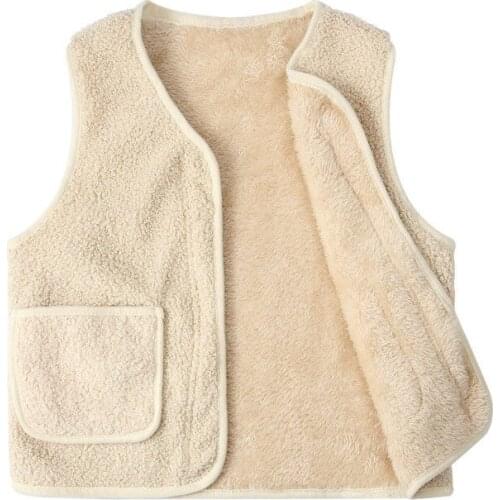 Vest boys and girls warm waistcoat western style waistcoat childrens waistcoat autumn and winter P4803