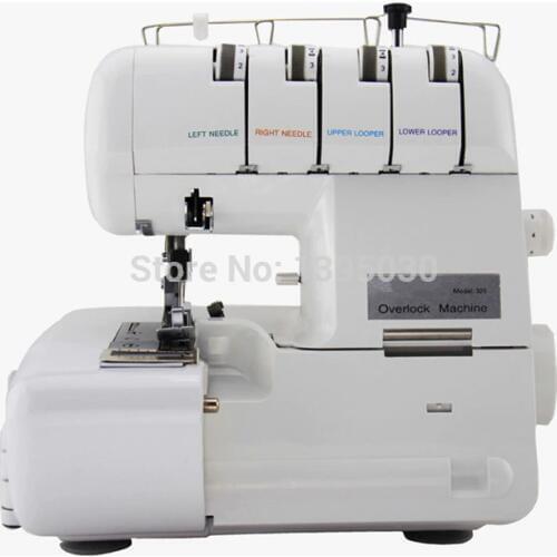 1PC 220V/110V 320 Sewing Machine Overlock Sewing Machine Overedger Multi-function With English Manual
