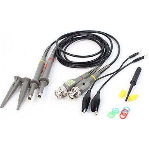 2PCS BNC Male Test Instrument Oscilloscope Leads Probe 60MHz