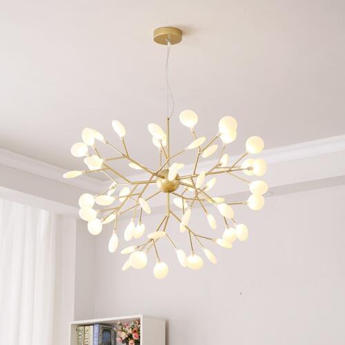 Acrylic Modern Led Chandelier Lights For Living Room Bedroom Square Indoor Ceiling Chandelier Lamp Fixtures