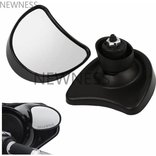 Black Rearview Fairing Mount Side Mirror Rearview Mirror Hot Sale Fits For 2014-Later Harley Touring FLHX FLHT 2015 2016 2017