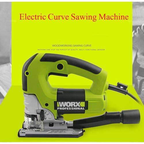 Woodworking Electric Curve Sawing Machine with Adjustable Speed Multifunction Reciprocating Saws Portable Woodworking Saws