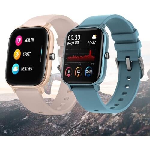 2021 New Smart Watch Men Women Sport Fitness Tracker Full Touch 240*240 Blood Pressure Smartwatch Women Watch IP67 Waterproof