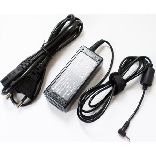 New 19V 2.1A 40W AC Adapter Battery Charger Power Supply Cord For Asus Eee PC 1005PE 1005HE 1005HR 1005PR 1005PX 1201HAG Netbook