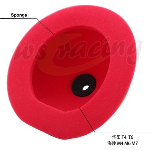 Motorcycle Air Filter Sponge Cleaner Moped For HONDA HL M4 M6 M7 M 4 6 7 KAYO T4 T6 T