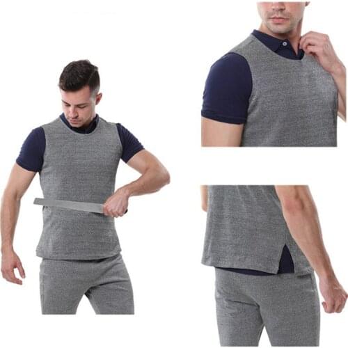 Anti Cutting Clothing High Strength Fabric Anti-cutting Vest Lightweight Soft Wear Resistant Tear Anti-biting Outdoor Hiking