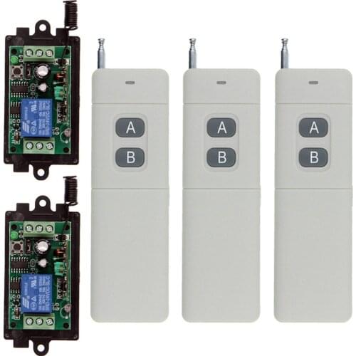 DC9V12v24V Wireless Remote Control Switch Single-Channel Access Control Electric Lock HHorn Lamp Controller