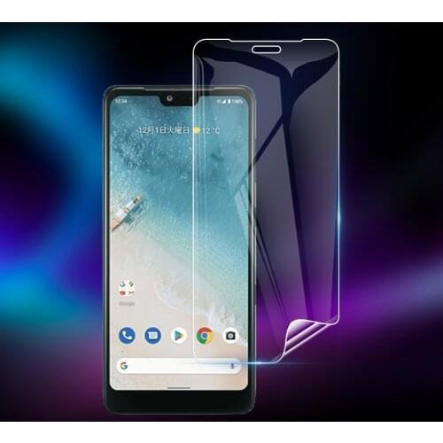 For Android One S8 OneS8 6.26" Clear TPU Hydrogel Full Cover Soft Screen Protector Film (Not Glass)