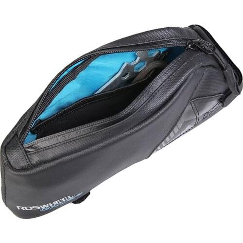 Bicycle Top Frame Bag MTB Road Cross Rail Beam Upper Tube Pannier 1680D Nylon Pouch Pack Cycling Carryings Storage