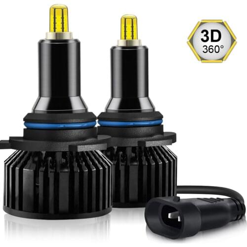 Car Led Headlights Bulbs Driving Light Headlamp 360 degree Auto Lamp Adjustable Beam Ultra Brightness, Wider Driving Vision