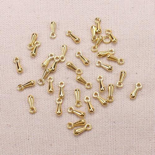 200pcs/ lot 3*6mm Metal Silver/Gold Plated/Rhodium/Bronze Extension Tail Extender Chain DIY Jewelry Chain Making Material