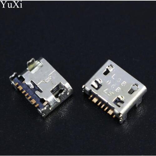 YuXi 100pcs usb charger charging Port dock Connector for samsung Galaxy G355 G313 A8 A8000 A8009 J1 J120 J210F C3590 S7390 s6810