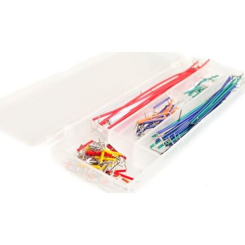 14kind 10strip = 140pcs U Shape Solderless Breadboard Jumper Cable Wire Kit For PCB Bread Board