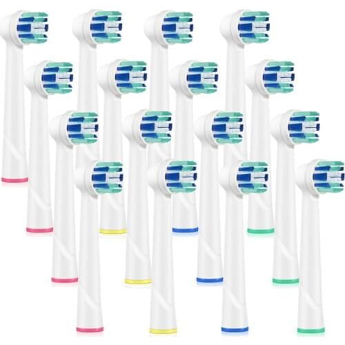 16pcs replacement brush heads for Oral B electric toothbrush before 3D vitality Whiting / professional attention Smart Series