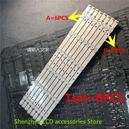 40pcs=5set FOR TCL 4C-LB420T-HQ2A 4C-LB420T-HQ2B 4C-LB420T-HQ2A 4C-LB420T-HQ2B 458mm 100% NEW