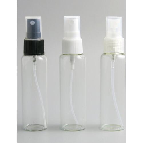 50ml Refillable Travel Mini Perfume Glass Bottle 5/3oz Cosmetics Bottled Toner Spray Fragrance Bottle 12pcs