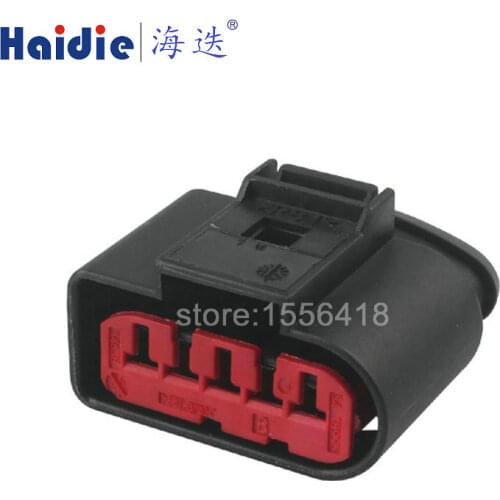 Free shipping 2sets 5pin VW auto electric socket plug 1J0 973 775 A Adapter Mass Air Flow Sensor connector 1J0973775A