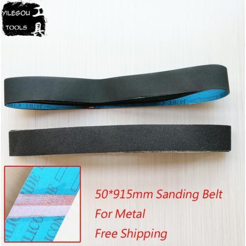 50 * 915mm Sanding Belt For Metal 915*50mm Sanding Screen Carborundum 50*915mm Sanding Bands With Grit 100 180 240 320