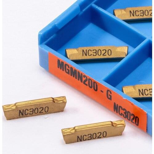 MGMN200 G NC3030 Turning Tools carbide inserts MGMN 200 lathe cutter CNC Parting and grooving part of