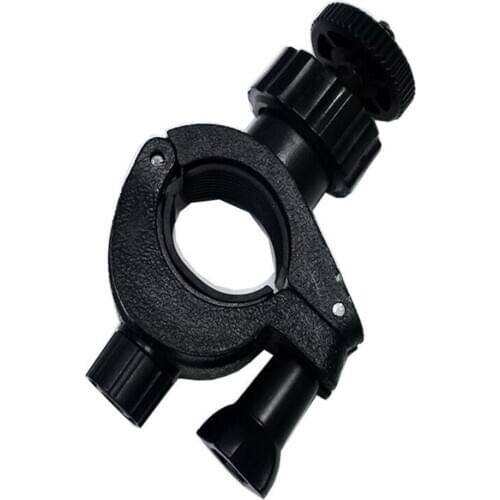 Mini Ball Head Mount with 1/4" Screw Adapter for Tripod Stand Camera Black