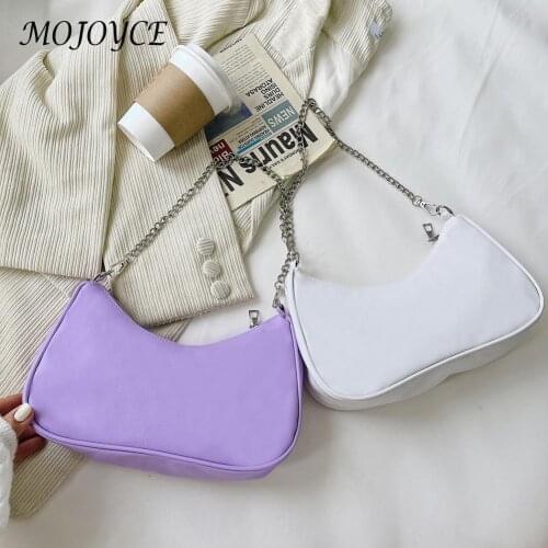 Fashion Exquisite Shopping Bag Retro Casual Women Totes Shoulder Bags Female Leather Solid Color Chain Zipper Handbags For Women