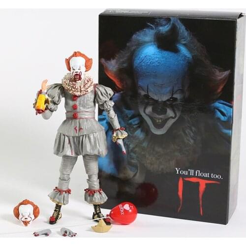 NECA Ultimate Bloody Pennywise 7" Action Figure Collectible Model Toy