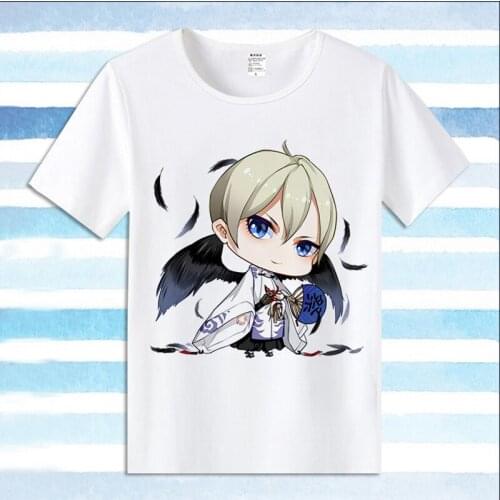 New Summer Yin Yang Master T-shirt Onmyouji Cosplay T Shirt Cartoon Tshirt Casual Short Sleeve Tees