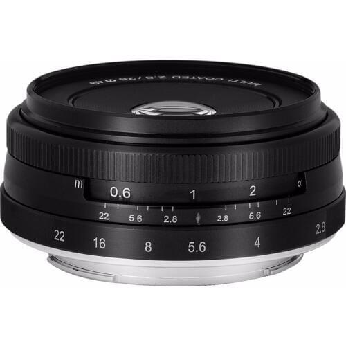 Meike MK-M4/3-28mm-f/2.8 28mm f2.8 fixed manual focus lens for M4/3 system Mirrorless Camera