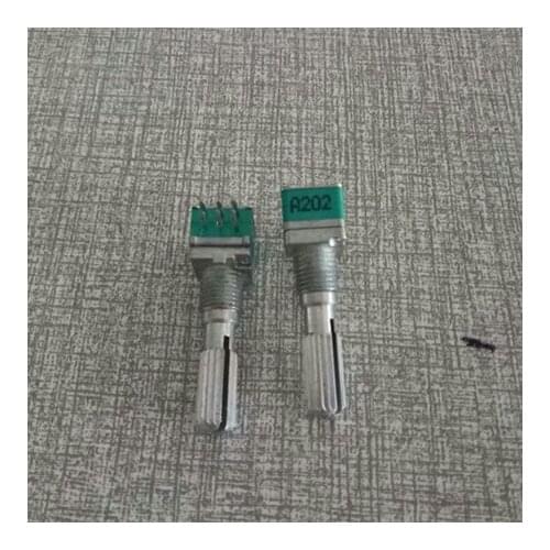 Original new 100% double potentiometer 6pin A202 2K handle length 25mm (SWITCH)