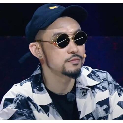 2019 Vintage Luxury Steampunk Style Sunglasses Quality Handmade Side Shield Brand Design UV Protection Sun Glasses Oculos De S