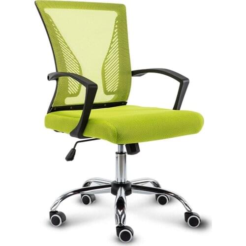 Simple Modern Portable Household Office Chair Breathable Mesh Cloth Leisure Computer Gaming Chair Multi Color Swivel Chair