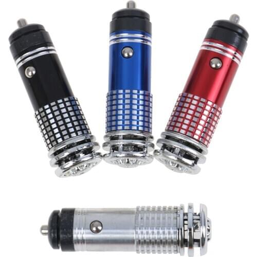High Quality 12V Mini Car Vehicle Air Purifier Auto Car Fresh Air Anion Ionic Purifier Oxygen Bar Ozone Ionizer Cleaner Hot