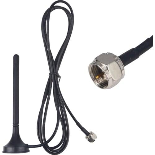 10 piece/lot GSM Antenna 2.5-3dbi F Male Ham Radio Wireless WLAN Magnet Base For Huawei