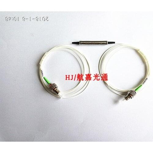 1550nm Dual-stage Optical Isolator Online Optical Fiber Isolator 1550 Optical Isolator FC/APC Steel Pipe