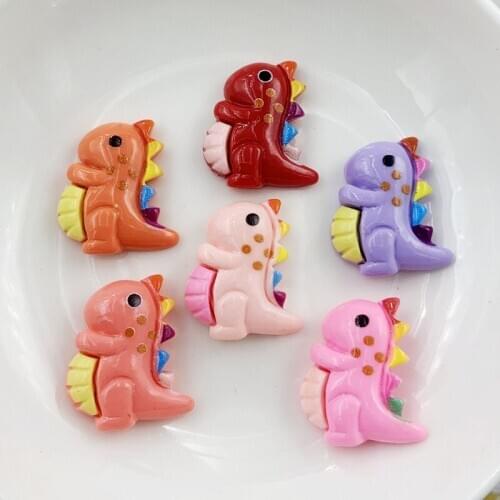 18*20mm 20pcs/lot kawaii resin Cute Cartoon animals cream flatback cabochons For Hair Bow Centers DIY Scrapbooking Decor