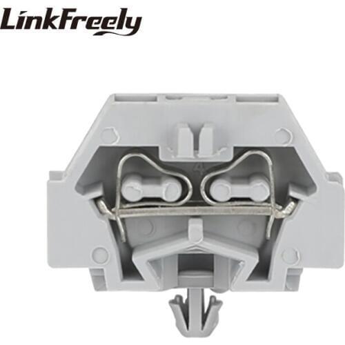 20pcs 260-301B Terminator Press Electrical Wire Connector Terminal Block Plug-in Spring Quick Wire Connection Terminals Din Rail